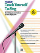 Teach Yourself to Sing-Book/CD Vocal Solo & Collections sheet music cover